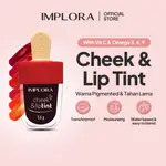 IMPLORA CHEEK AND LIP TINT ALL SHADE 5.5 克 6 色唇部感覺輕盈持久