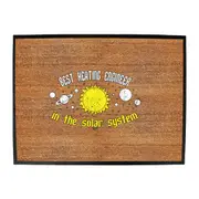 Best Heating Engineer Solar System - Funny Novelty Doormat Man Cave Floor mat