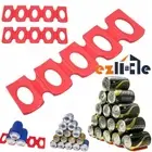 Wine Holder Fridge Kitchen Stacking Organizer Mat Silicone Beer Bottle Rack Can