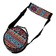 Colorful Snares Drum Storage Bag with Padded Protection and Front Pocket