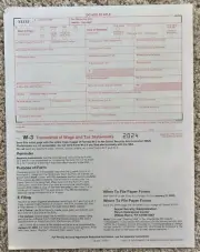 2024 IRS W-3 Transmittal of Wage And Tax Statements