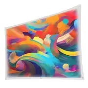100" Projector Screen with Mounting Kit (White)