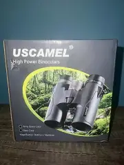USCAMEL 10x42 Binoculars for Adults, High Power Waterproof Binoculars with Lo...