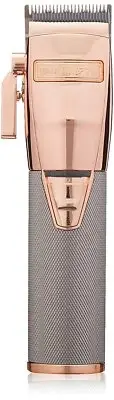 BaByliss PRO Hair Clipper FX870RG Cordless Lithium-Ion Adjustable Rose Gold NEW