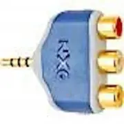 NXG 24K GOLD Camcorder AV 3.5MM-RCA ADAPTER AUDIO VIDEO