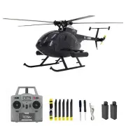 Remote Control Helicopter, C189 MD500 RC Helicopter Model, 1/28 Scale 4CH Single