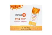 Manuka Doctor, Fusion 20+ Manuka Honey, Turmeric, 24 Sachets (7g each)