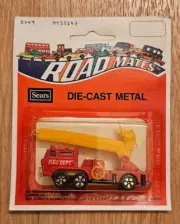 VTG Road Mates Sears Die-Cast Metal No. 7184 Fire Engine with Snorkel