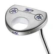 NEW MEN'S 35" TAYLORMADE TP HYDRO BLAST CHASKA SINGLE BEND PUTTER + HEAD COVER
