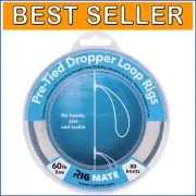 Lightweight Fishing Dropper Loop Rigs with 5.5 Inch Loops - Perfect for Snapper
