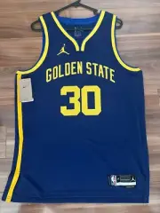 *New Steph Curry Swingman Statement Edition Golden State Warriors Jersey *Large