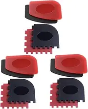 Kisangel 3sets Barbecue Grill Grate Cleaner Grill Pan Scraper Cleaner Plastic Pan Scraper Kitchen Gadgets Set 4pcs*3