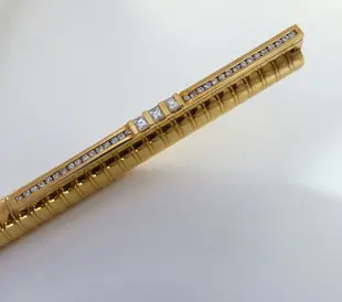 DUPONT 18k 金 鑽石 原子筆