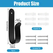 Snowboard Wall Mount Rack Metal Snowboard Display Hanger Space Saving wenBf