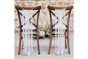 Ginger Ray: Macrame Wedding Chair Decorations