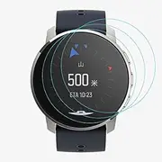 3-Pack for Suunto 9 Peak Screen Protector Tempered Glass for Suunto 9 Peak Smartwatch [2.5D 9H Hardness][Anti-Scratch]