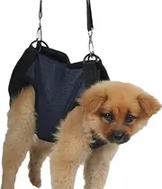 Dog Carry Sling - Soft Dog Carrier Sling for Small Dogs, Hands- Shoulder Sling | Adjustable Comfortable Sling for Walking, Travel, and Outdoor Use, Perfect for Pets on The, Support Harness for