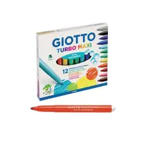 在飛比找蝦皮購物優惠-義大利 GIOTTO 可洗式兒童安全彩色筆(12色) 454
