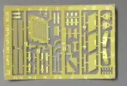 Hobby Boss 1/35th Scale Panzer 38t Ausf B - PE Parts from Kit No. 80141