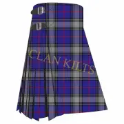 Scottish Handmade Traditional Kinnaird 8-yard Tartan Kilt For Men Custom Kilts