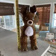 Build a Bear Reindeer Christmas Plush New With Tags