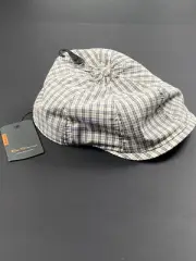 Ben Sherman Plaid Newsboy Cap Driving Hat L/XL New