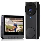 4.3”Screen Video Doorbell 2.4G Wireless Doorbell Camera with Video 2-Way Audio