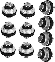 Mechanical Components 10pcs Sleek Design Hard Disk Screws Mini Computer Screws for Electronics Efficient Installation
