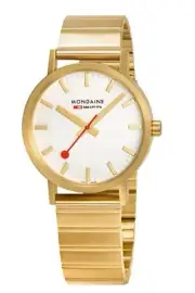 Mondaine Official Swiss Railways A660.30314.16SBM Gold 36mm New