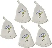 5x Wool Sauna Hat Russian Saunahattu Bath Felt Sauna #5