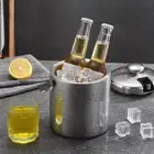 1.3L Beer Home Wine Ice Cube Container With Tongs And Lid Cooler Ice Bucket