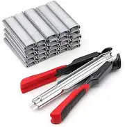 Hog Ring Gun Pliers 2500pcs C Clips Set Auto Feed Fencing Nailer Wire Ringer