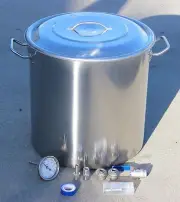 CONCORD Home Brew Kettle DIY Kit Stainless Steel Beer Stock Pot w/ Accessories