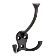 Brainerd B42305J-VBR-C7 Venetian Bronze Flared Tri-Hook Coat Robe Hat Hook
