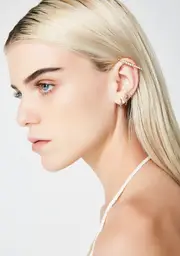 Bases Covered Earring Set