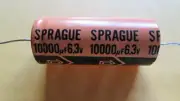 1000uF, 6.3V, Sprague Series 51D Axial Capacitor (1pc) NOS SHIPS NOW FROM USA