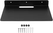 MUNEFE Floating Shelves, Wall Projector Shelf, Thickened Proof Metal Wall Mount Shelf for Audio, Projector, Streaming Devices