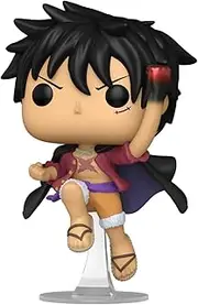Funko One Piece - Luffy Uppercut US Exclusive Metallic Pop! Vinyl [RS] Action Figure