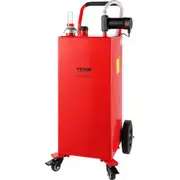 VEVOR 30 Gallon Fuel Caddy Portable Storage Tank 23.5 L/min with 180W Pump