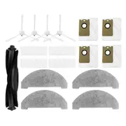 For Miwhole M8 Pro Robot Vacuum Replacement Parts Main Side Brush HEPA Filter Mop Dust Bags Spare P