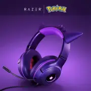 Razer Pokemon Gengar Edition RGB Kraken V3 X Wired USB Gaming Headset