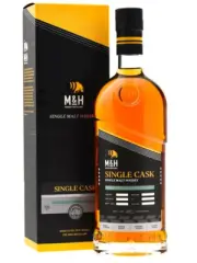 Milk & Honey Single Cask Peated STR Cask Strength Single Malt Israeli Whisky 700