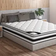 22cm Mattress STARRY EUCALYPT Pillow Top - Double
