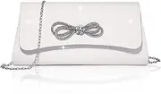 [Labair] Womens Evening Bag Sparkly Bow Clutch Purse Wedding Prom Formal Purses Party Cocktail Handbags.