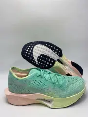 Nike W ZoomX Vaporfly Next% 3FK Mint Foam Sail Sunset (HQ3505 379) Wmns Sz 7.5