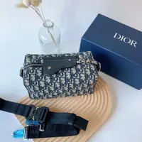 在飛比找PopChill優惠-[二手] DIOR Lingot 22 老花款 波士頓 側背