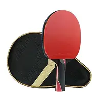 Table Tennis Rackets - Professional Pong Paddles, High Performance Tennis Bats | Perfect Spin Control Rackets Competitive, Table Paddles, Premium Pong Set, Portable Wear Resistant Design,