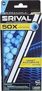 NERF Rival 50 Accu-Round Refill, Includes 50 Accu-Rounds, The Most Accurate Rival Rounds, Compatible with All Rival Blasters
