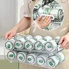 1/2 Tier Soda Can Dispenser Auto-Rolling Fridge Can Holder Pantry