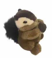 Russ Berrie Scampers the Squirrel Plush 8” Stuffed Animal